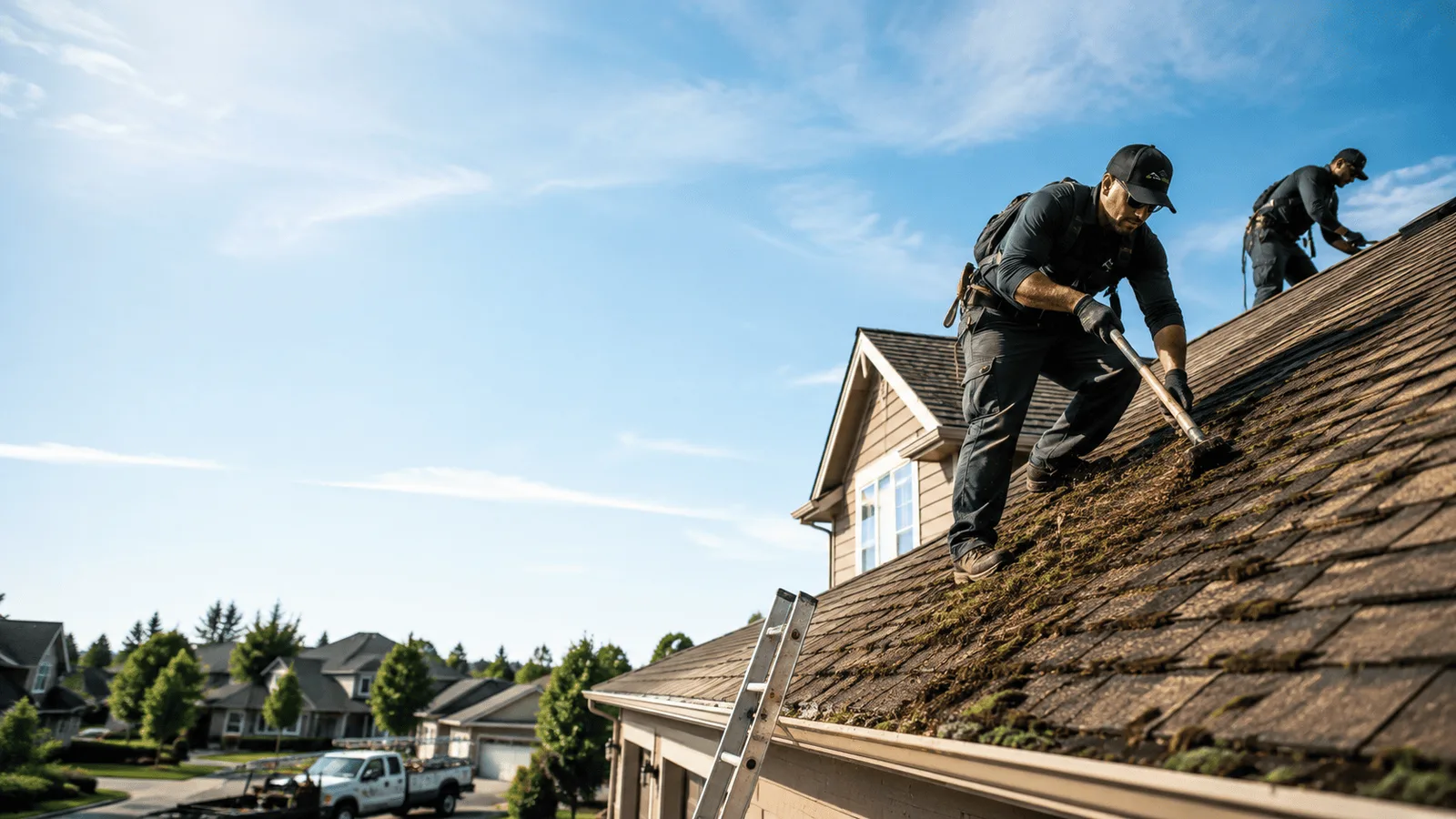 Roof Moss Removal in Salado, TX near me